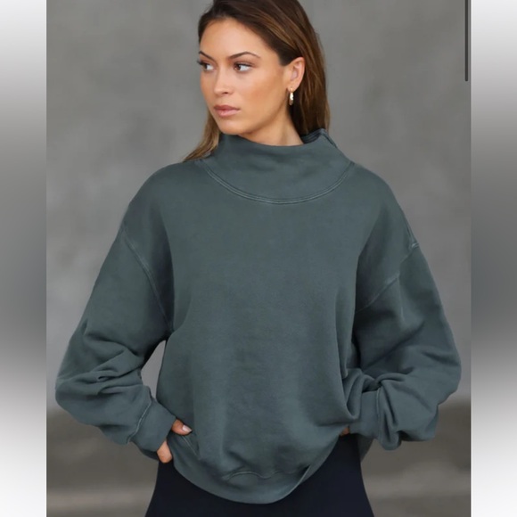 Joah Brown Tops - JOAH BROWN Turtleneck Sweatshirt